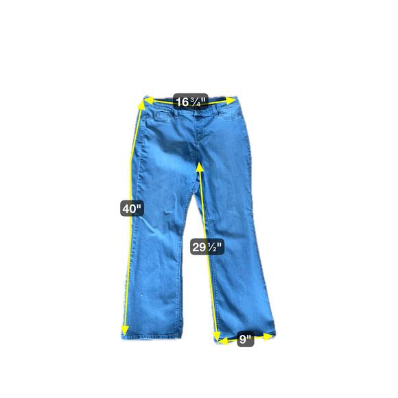 Size Large - Women's‎ - Vintage Bootcut Jeans - - Picture 5 of 7